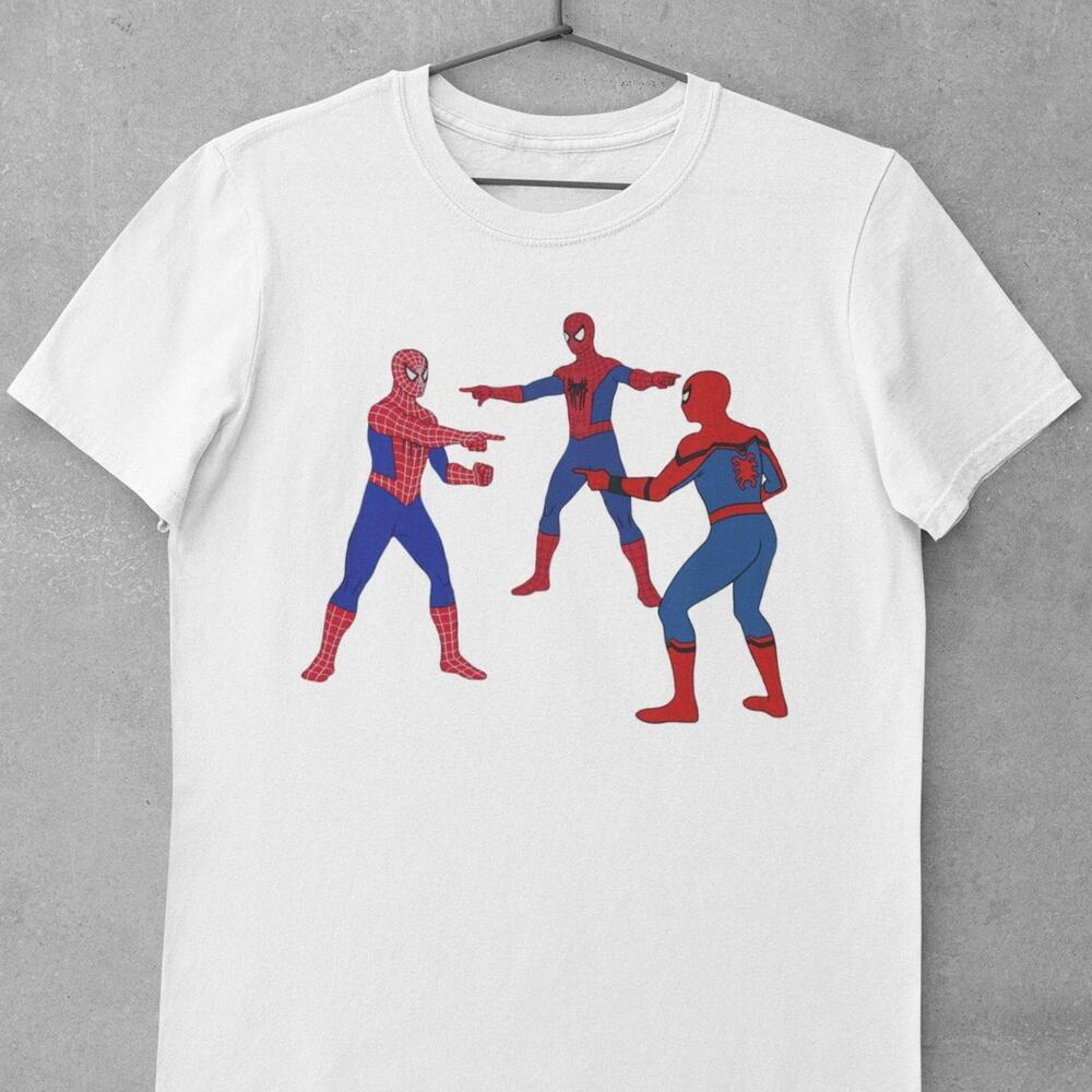 Spiderman Pointing Meme Shirt, Mens And Unisex Shirt